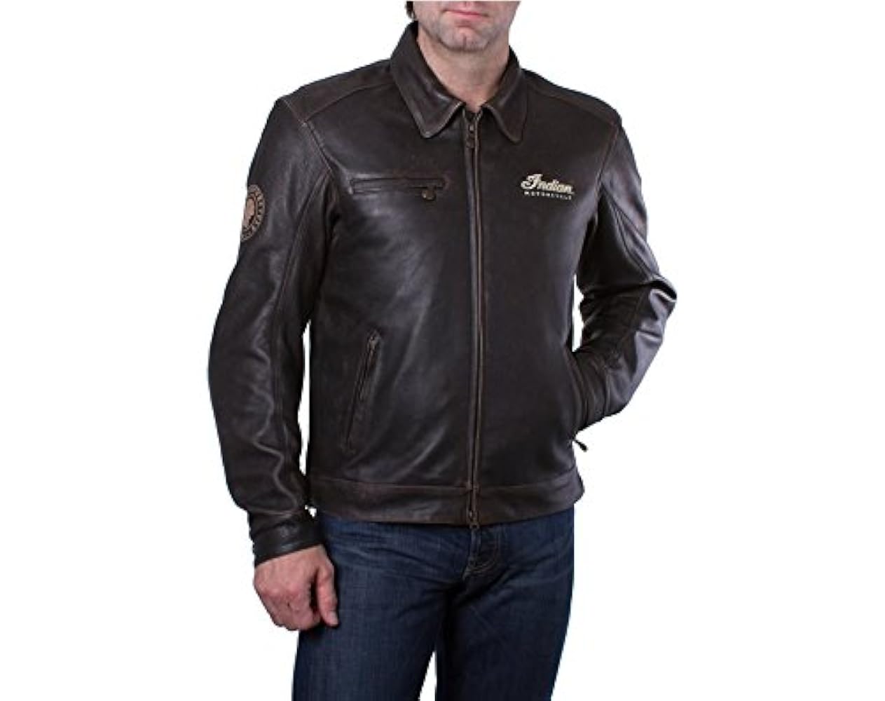Amazon.com: Indian Motorcycle Men's Leather Classic Riding